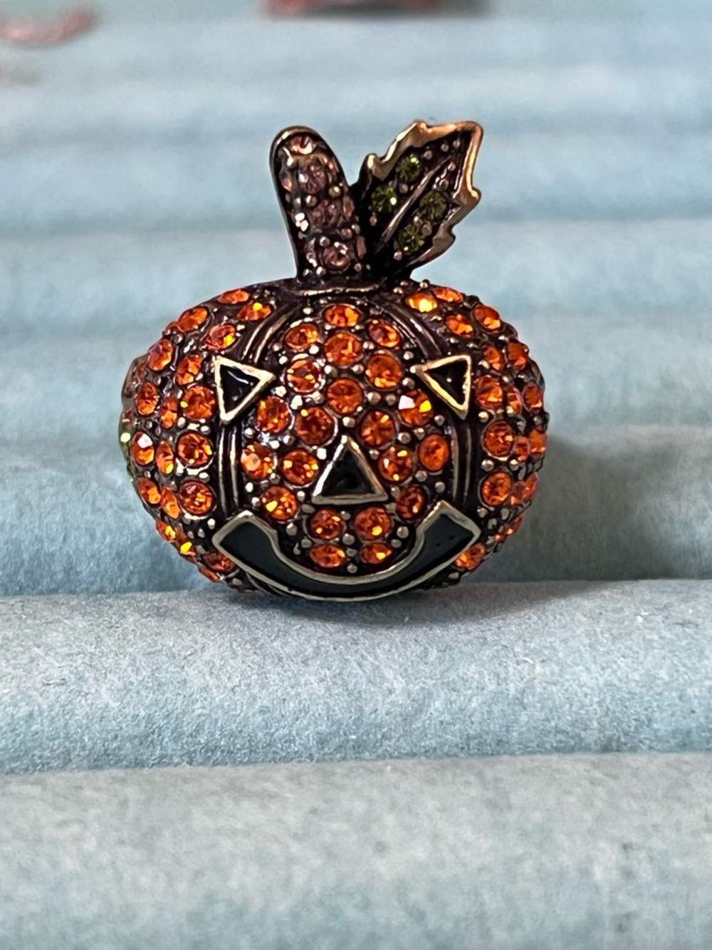 Heidi Daus Pumpkin Ring size 10